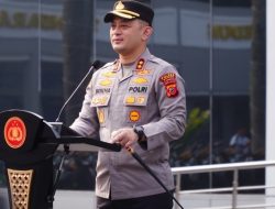 Polres Bogor Gelar Apel Kesiapsiagaan Pengamanan Penyekatan Jelang Dua Tahun Pemerintahan Prabowo-Gibran